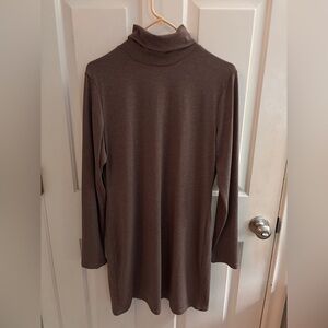 Urban Coco mocha long sleeve turtleneck dress size XL